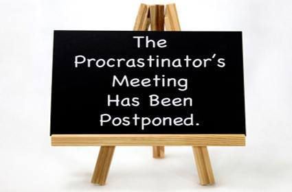 procrastination de-motivational factor for penis exercises
