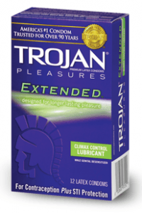Climax control condoms use Benzocaine to desensitize the penis.
