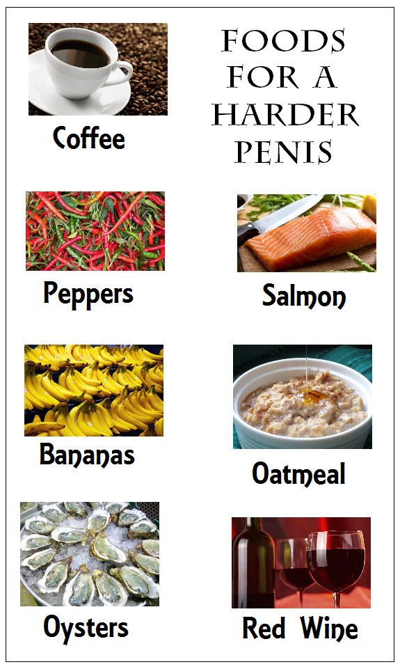 foods for a harder penis
