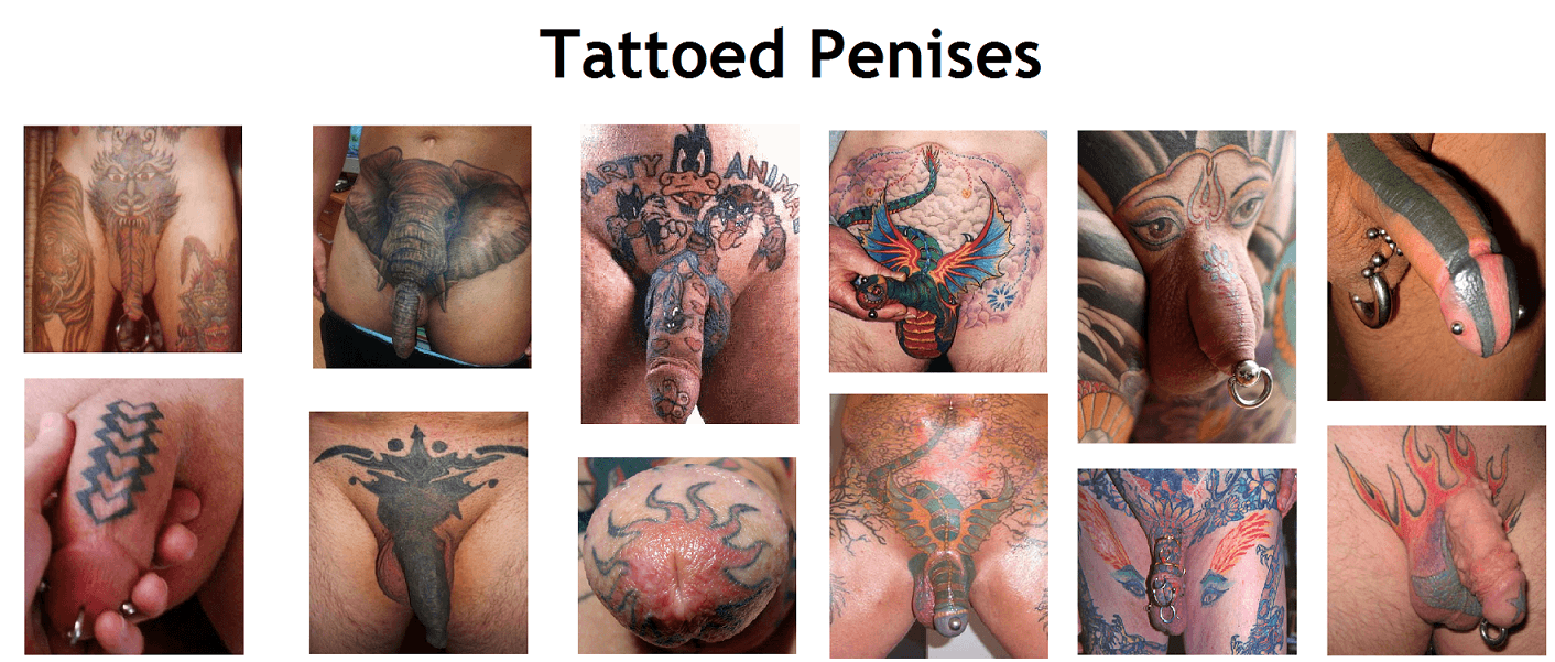 penis tattoos