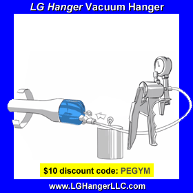 Save $10 on LG Hanger for PEGym Readers and Members