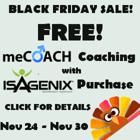 2017 Black Friday Sale meCoach and Isagenix